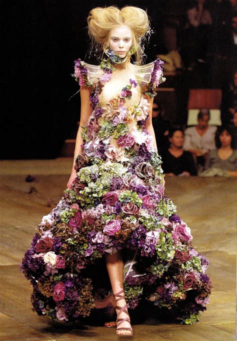 Dresses Made Up Of Real Flowers You Didnt Know