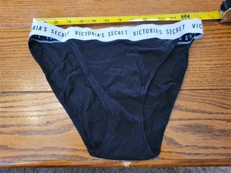 VICTORIAS SECRET STRING Bikini Panties Medium Signature Band PicClick
