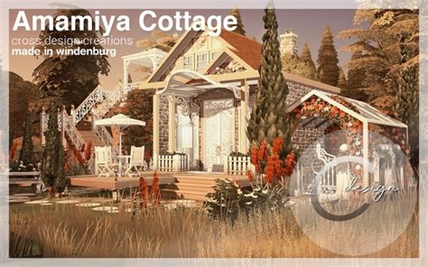 Amamiya Cottage At Cross Design Sims 4 Updates