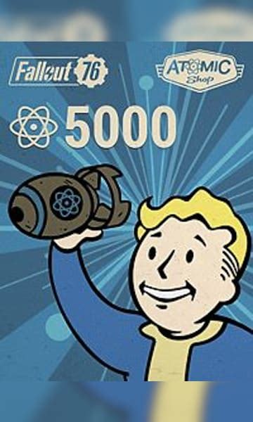 Buy Fallout 76 Currency 5000 Atoms Xbox One Xbox Live Key United States