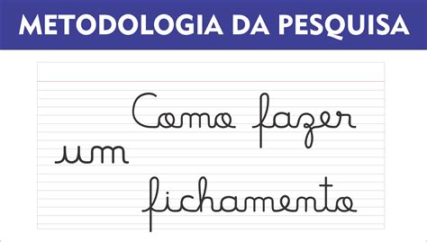 Como Fazer Fichamento De Livro