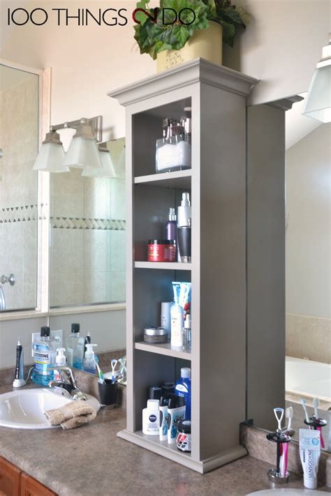 Every bathroom needs storage solutions and this is especially true if you have a large household. bathroom vanity storage, bathroom storage tower