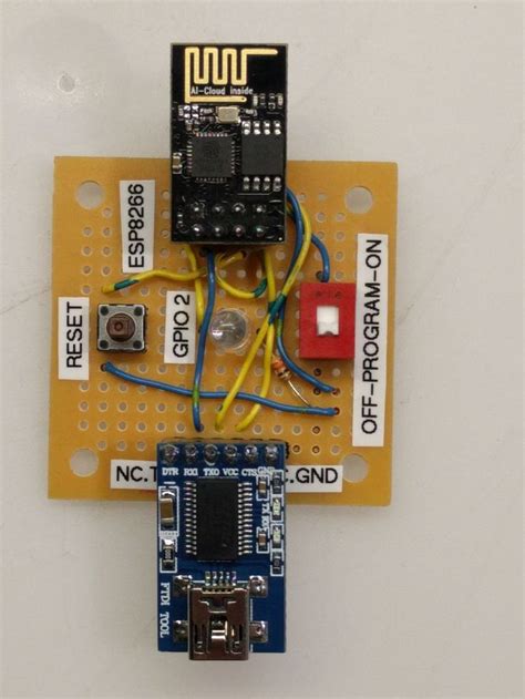 Esp8266 Esp 01 Programming Jig Arduino Projects Diy Arduino