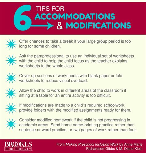 Classroom Modifications For Students With Learning Disabilities Romclas