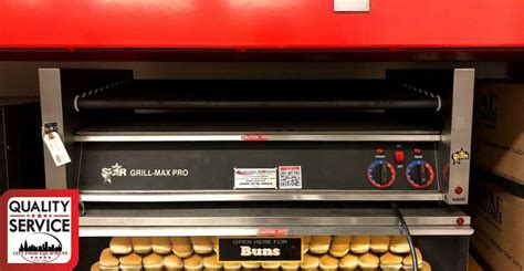 Star Grill Max 50sc Commercial Hot Dog Roller Grill Hotdogrollergrill
