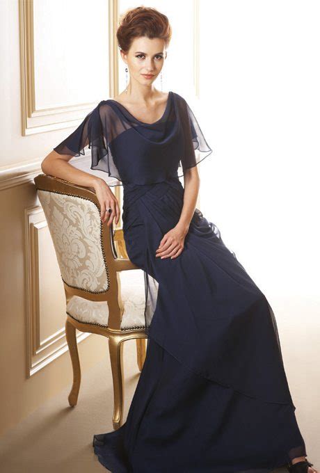 Sophisticated Navy Blue Mother Of The Bride Dresses