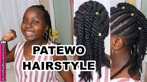 Cute And Easy Natural Hairstyle No Braid Protective Hairstyle For