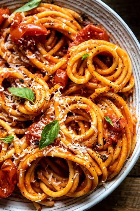 Bucatini Amatriciana Half Baked Harvest Recipe Recipes Italian