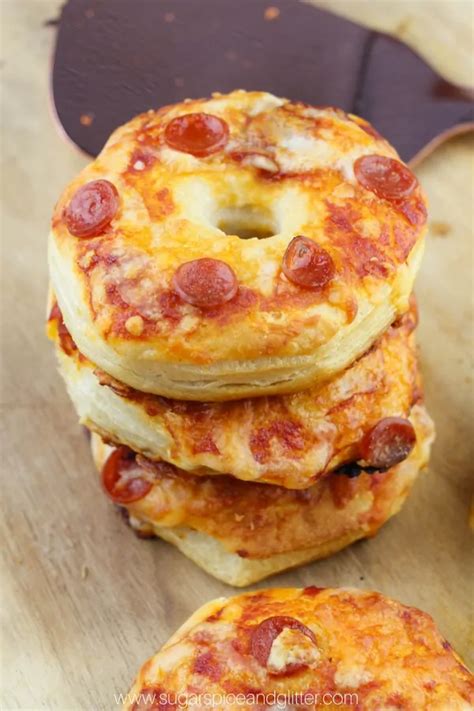 Pizza Donuts With Video ⋆ Sugar Spice And Glitter