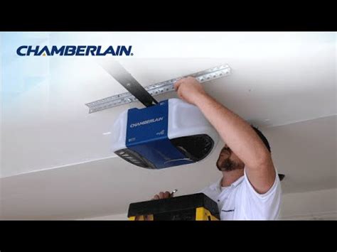 Chamberlain Wi Fi Garage Door Opener Installation Highlights Youtube