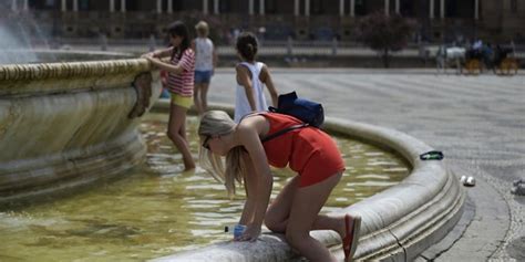 La Nación Récord De Calor Derrite El Asfalto En Europa