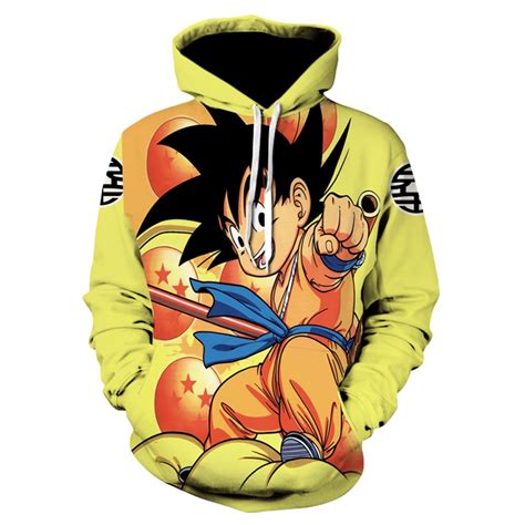 Buy Devin Du Brand Dragon Ball Z Hoodies Kid Goku