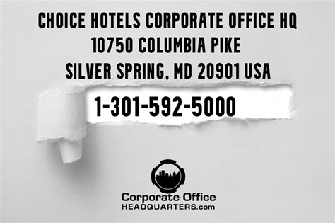 Reach Out To Choice Hotels Corporate Office Review And Complaints