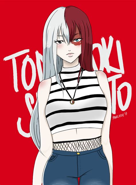 Todoroki Shouto Genderbend By Yankikkie On Deviantart