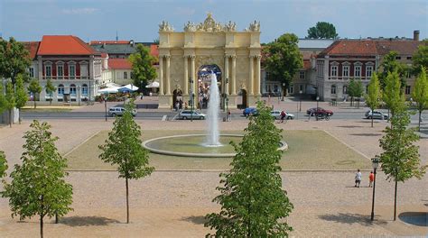 Brandenburg Gate and Luisenplatz | State Capital Potsdam
