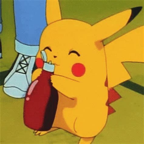 Pikachu Ketchup Gifs Tenor