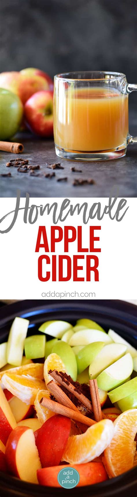 Homemade Apple Cider Recipe Add A Pinch