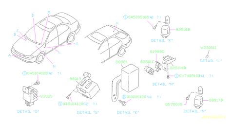 Wire 5 is the ground wire. Subaru Impreza Relay Wiper. Power Window Relay. (Rear). ELECTRICAL, TIMER, BODY - 82501FA020 ...