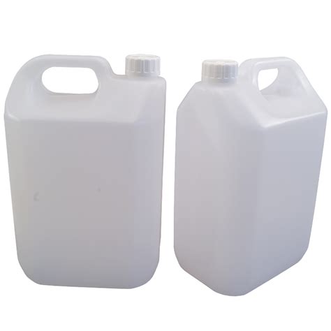 5l 1 Gallon Jerrican Style Plastic Bottle Pack Of 2 For Cider