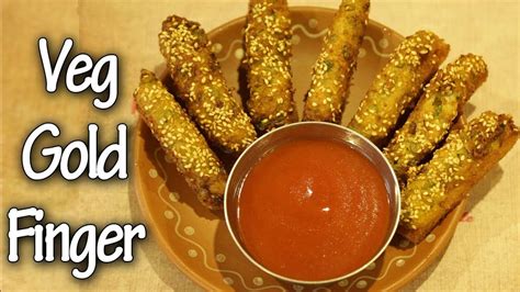 Veg Gold Finger Crispy Veg Gold Finger Recipe Yummy Street Food
