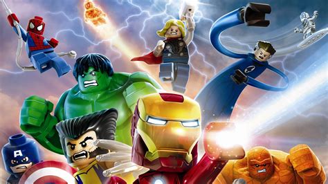 Avengers Marvel Lego Hulk The Hulk Wolverine Iron Man The Thing Captain