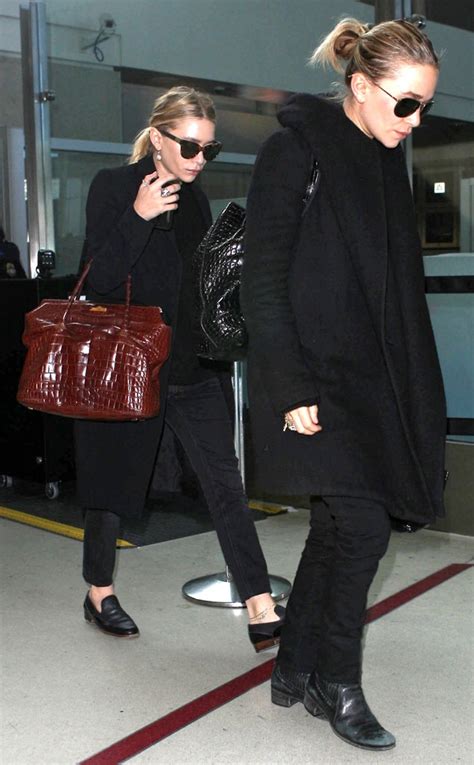 Ashley And Mary Kate Olsen From Celeb Airport Style E News