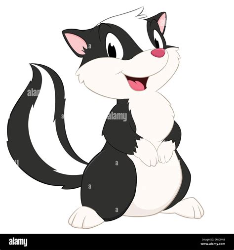 Cartoon Skunk Hi Res Stock Photography And Images Alamy