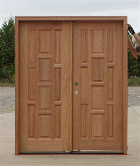 Exterior Mahogany Double Doors Cl 65