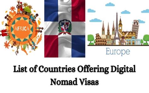 list of countries offering digital nomad visas 2024 visit visa info
