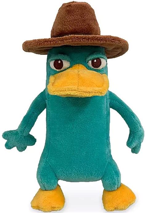 Disney Phineas And Ferb Agent P Exclusive 10 Mini Bean Bag Plush Perry