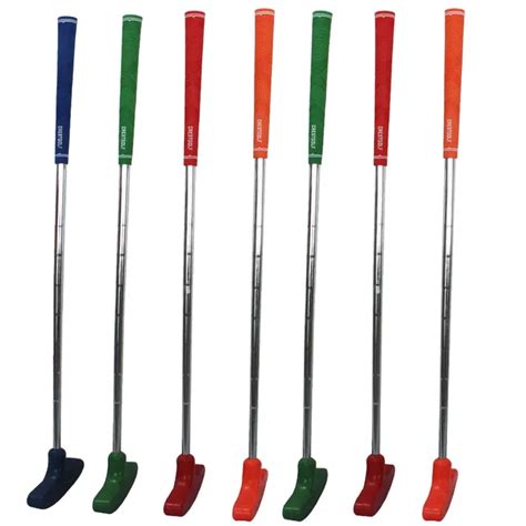 Wholesale 10pcslot Hot Selling Colorful Rubber Mini Golf Putter Golf