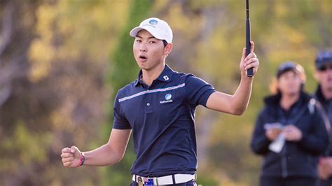 Min Woo Lees Eagle Putt Gives Him The Lead At Asia Pacific Amateur
