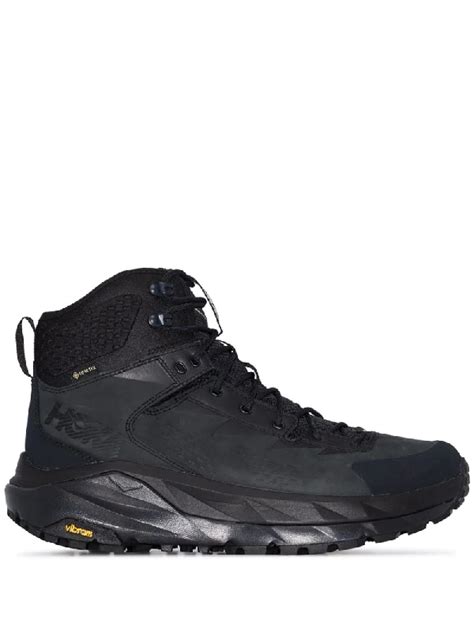 Hoka One One Kaha Gore Tex Hiking Boots In Black Modesens