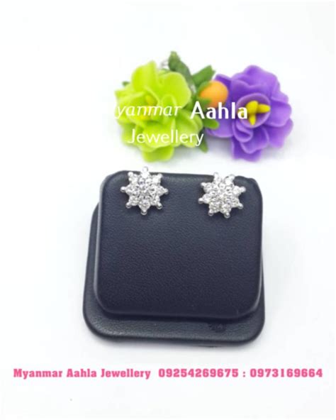 Earring Myanmar Aahla Jewellery