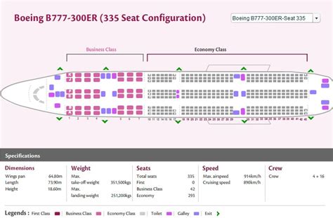 Seating Chart For Boeing Er
