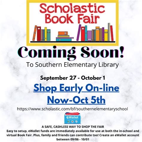 Southern Schools Scholastic Book Fair