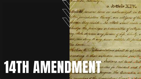 What Is The 14th Amendment Simplified Daily Dose Documentary