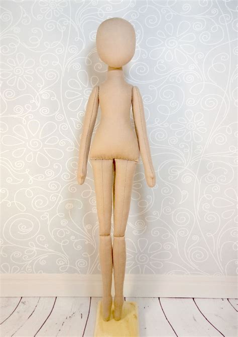 Blank Doll Body 18 Blank Rag Doll Ragdoll Body The Body Etsy