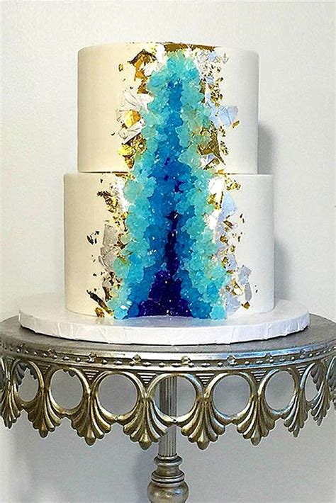 30 eye catching unique wedding cakes geode cake wedding geode cake unique wedding cakes
