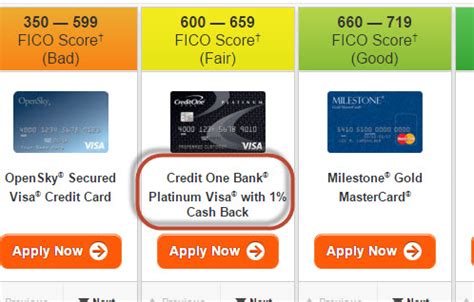 However, you don't have to worry. Credit One Bank (myFICO Credit Card Center) - myFICO ...