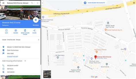 January 25, 2019january 25, 2019 by editorial department. @ RnS Corner (sek 16) Shah Alam | www.google.com.my/maps ...
