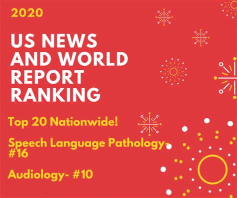 2021 Us News And World Report Rankings Hesp L Hearing And Speech