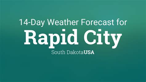 Rapid City South Dakota Usa 14 Day Weather Forecast