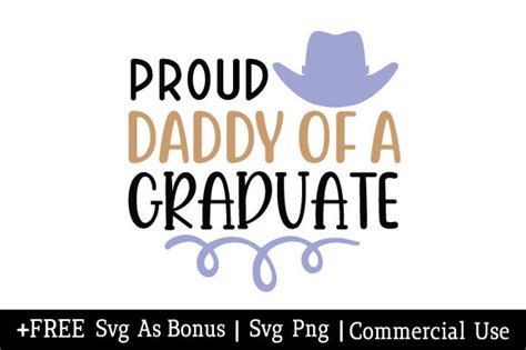 Proud Daddy Of A Graduate Svg Graphic By Craftysvg · Creative Fabrica