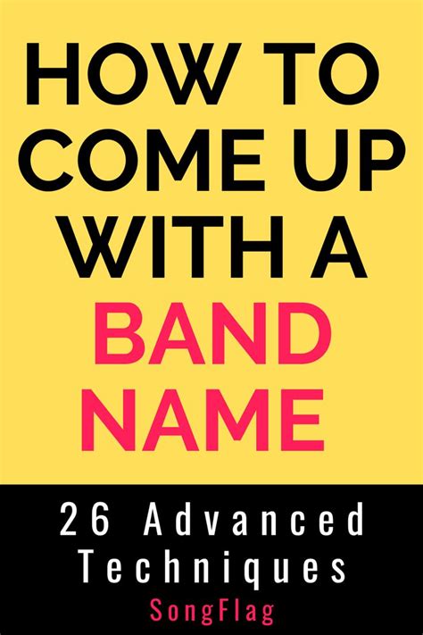 Domainwheel domainwheel is another free blog name generator that gives you instant ideas with the help of ai. How to Come up with a Band Name (26 Advanced Techniques ...