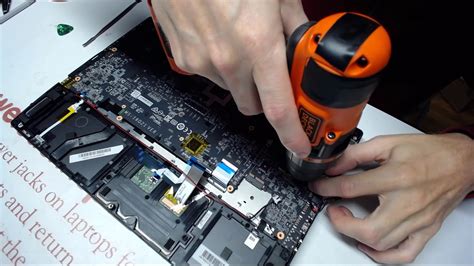 Msi Gs65 Ms 16q2 Laptop Disassembly Charge Port Repair How