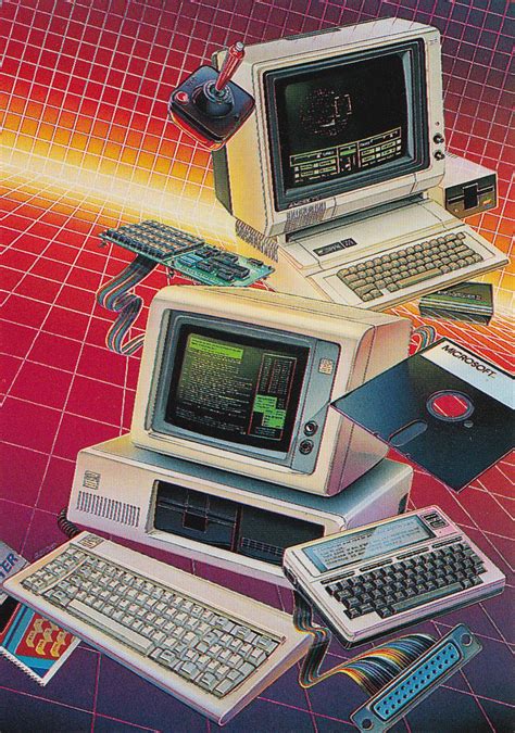 80s Computer Aesthetic