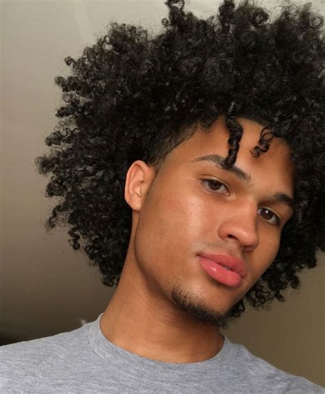 30 Curly Hair Bun Men Fashionblog