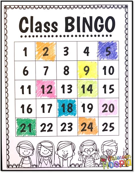 Classroom Hoopla Classroom Bingo For The Win