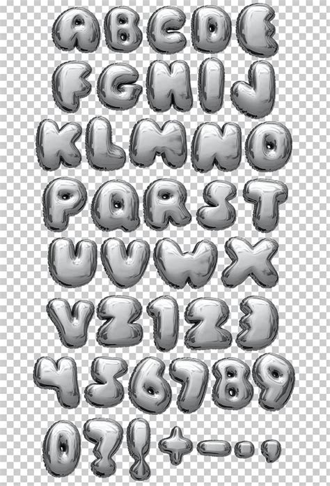 B i l d a u s w ä h l e n : Balloon Typeface Alphabet Font PNG - alphabet, angle ...